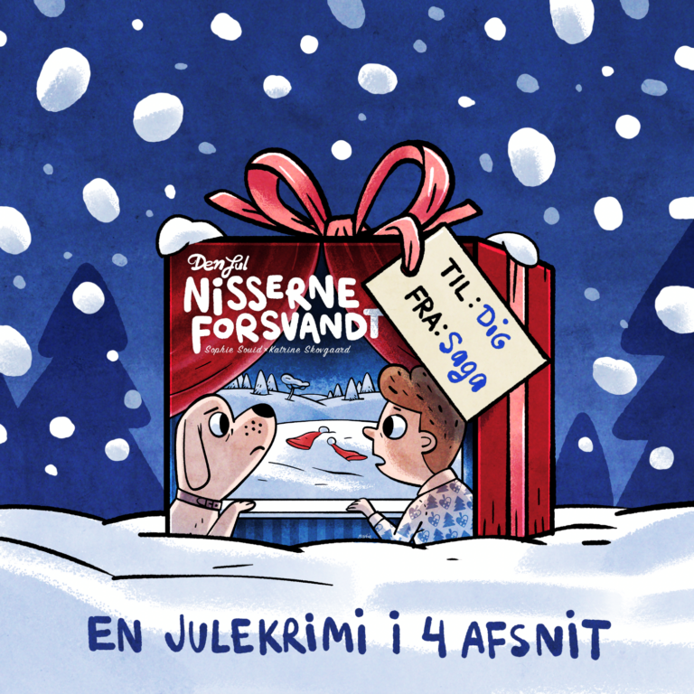 En julekrimi skrevet direkte til lyd